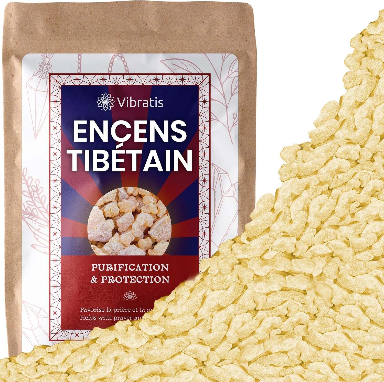 Encens tibétain 250 g pour la purification ⚰