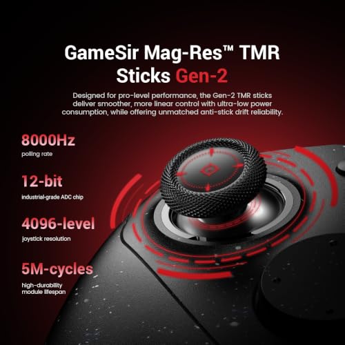 Thumbnail 3 de GameSir G7 Pro 8K: manette PC gaming sans fil ultra réactive pour le compétitif