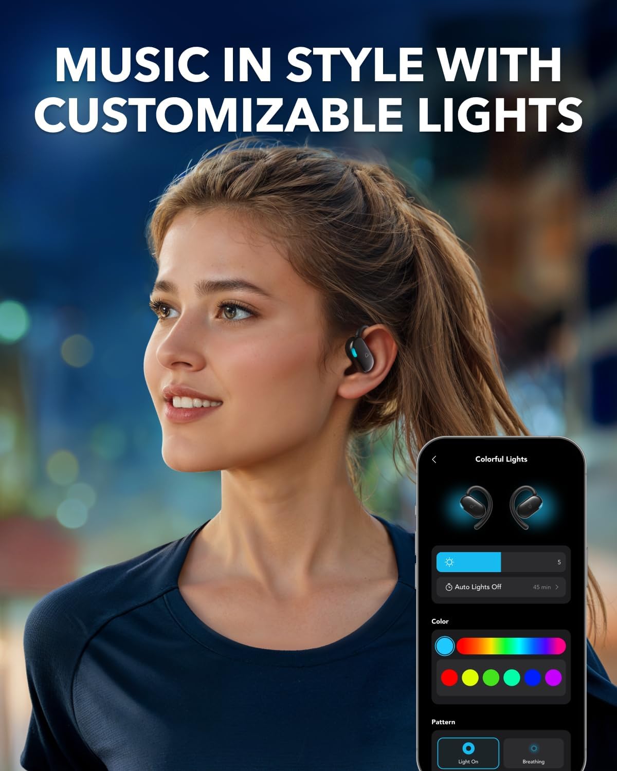 Thumbnail 5 de soundcore Anker V20i Open Ear Headphones – Refurbished, stilvoller Open-Ear Komfort, 36 Std. Laufzeit