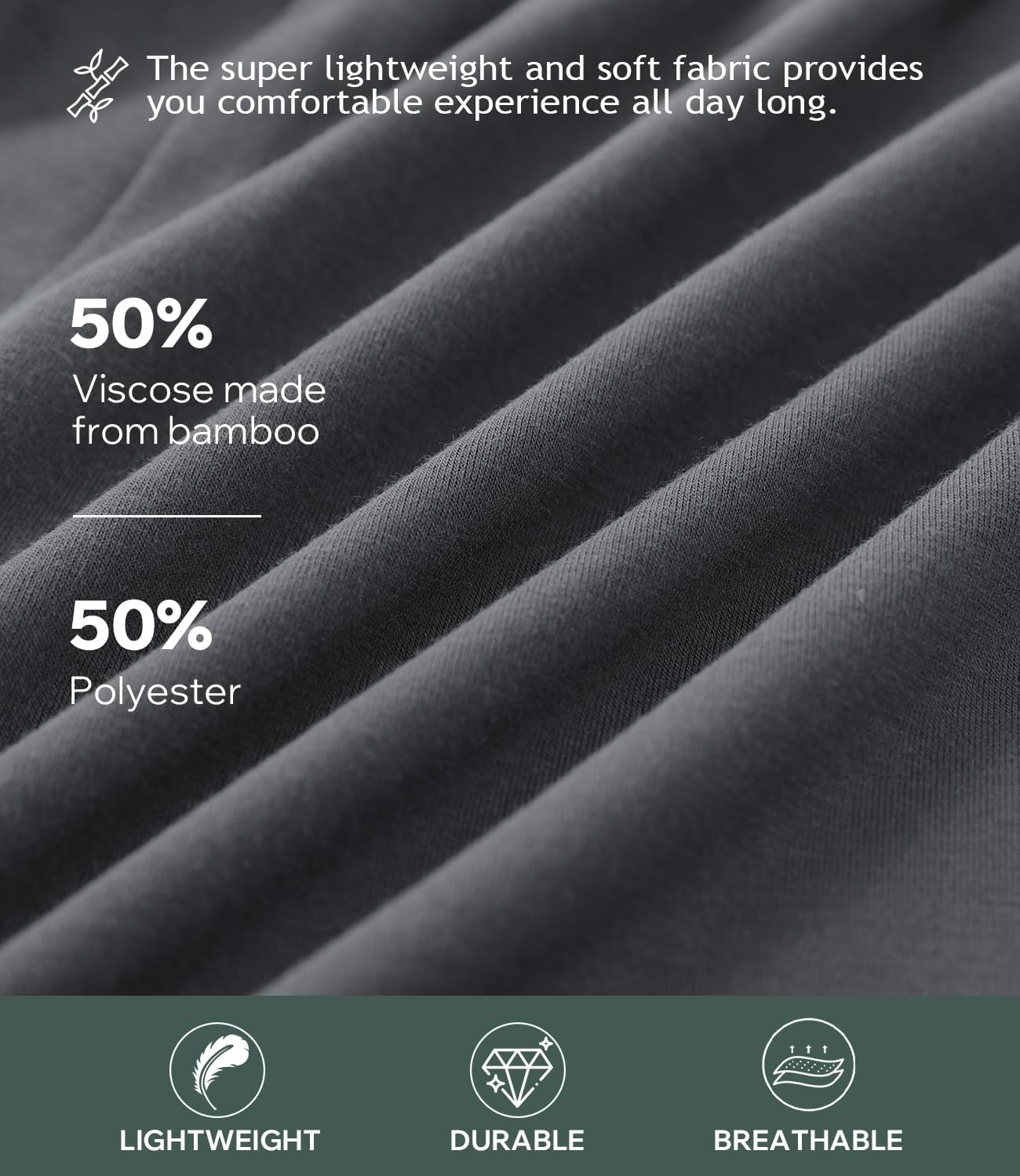 Detalle de BAMBOOCOOL Men's Boxer Shorts