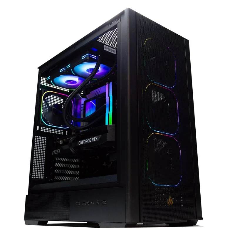 Detalle de PcCom Imperial con AMD Ryzen 7 9800X3D, 32GB RAM, 2TB M.2 SSD y RTX 5070 Ti, Windows 11 Home