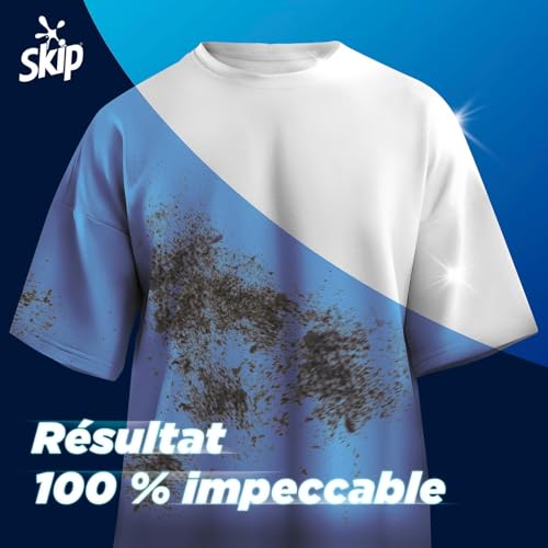 Detalle de Skip Lessive Liquide Active Clean 2x60 lavages – Propreté impeccable et fraîcheur durable