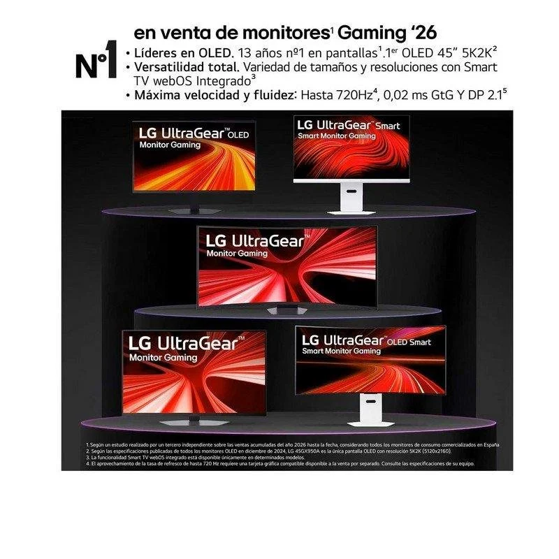 Detalle 2 de LG UltraGear 52G930B-B: monitor gaming ultrawide de 52" con 240 Hz y HDR10