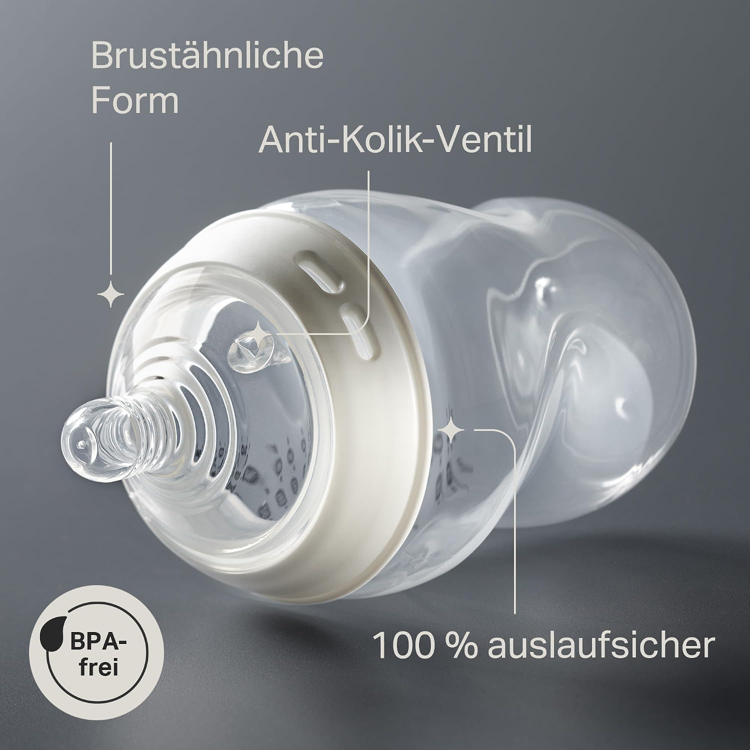 Thumbnail 3 de Tommee Tippee Natural Start Flasche 260 ml – 2er-Pack, 0m+, grün/weiß