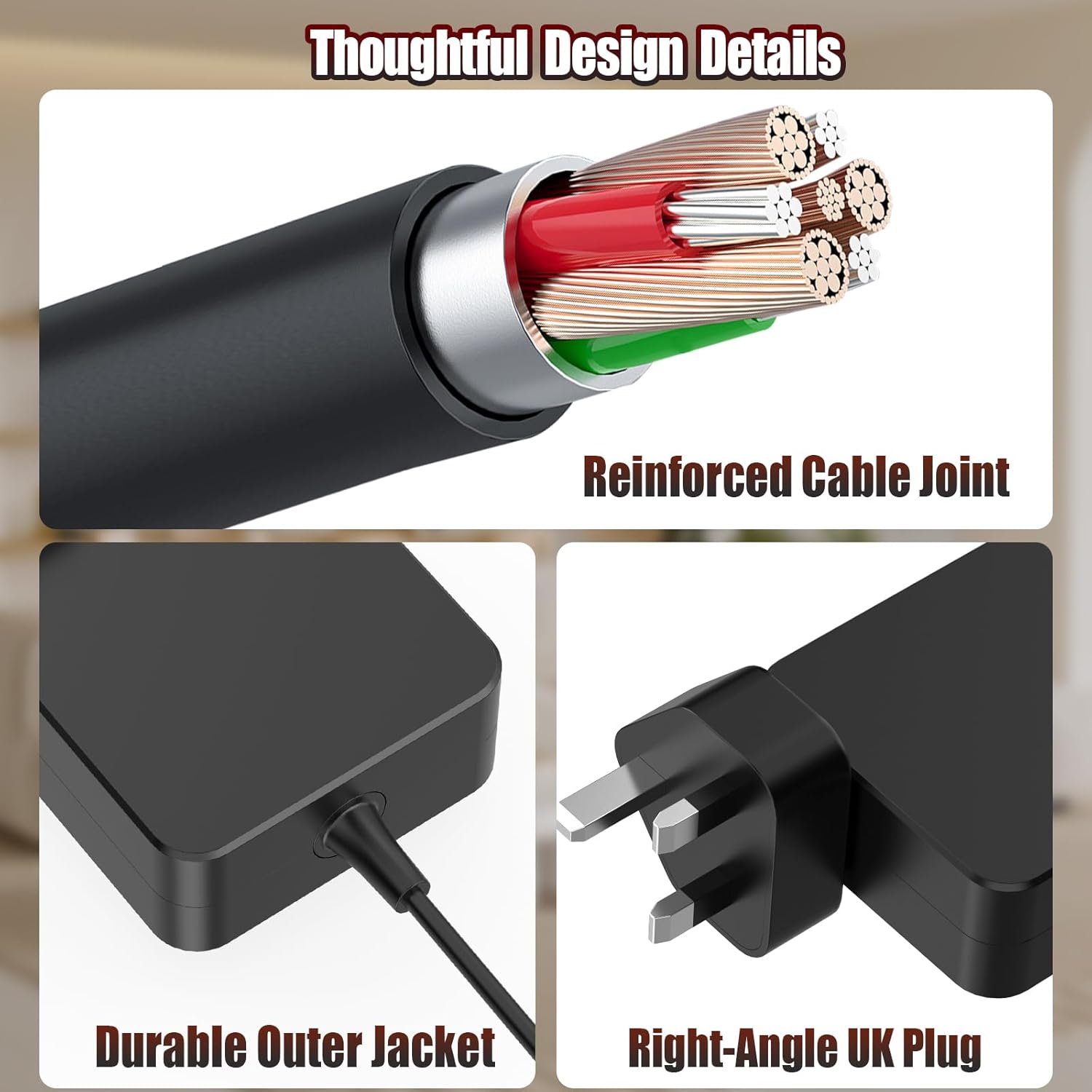 Thumbnail 6 de VUOHOEG 65W Laptop Charger 65W