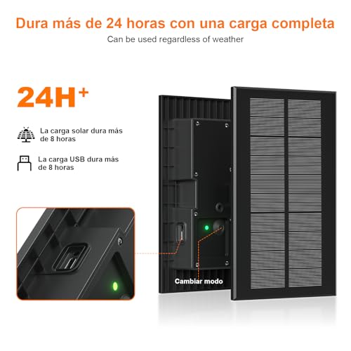 Thumbnail 1 de Kawaya Guirnaldas Luces Exterior Solar 10 m con USB recargable, 15+1 bombillas G40, IP65, blanco cálido