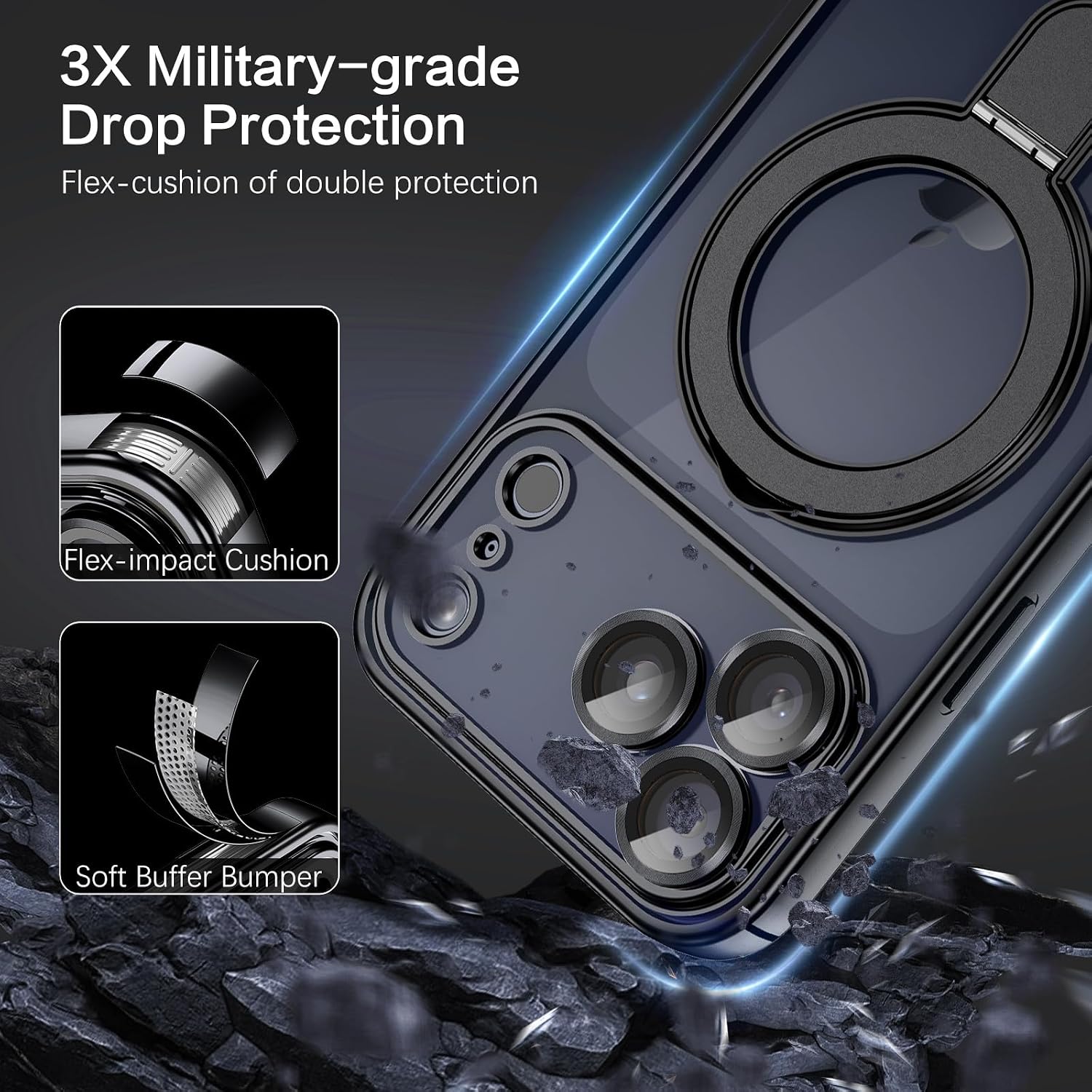 Detalle de BENTOBEN Magnetic Case for iPhone 17 Pro