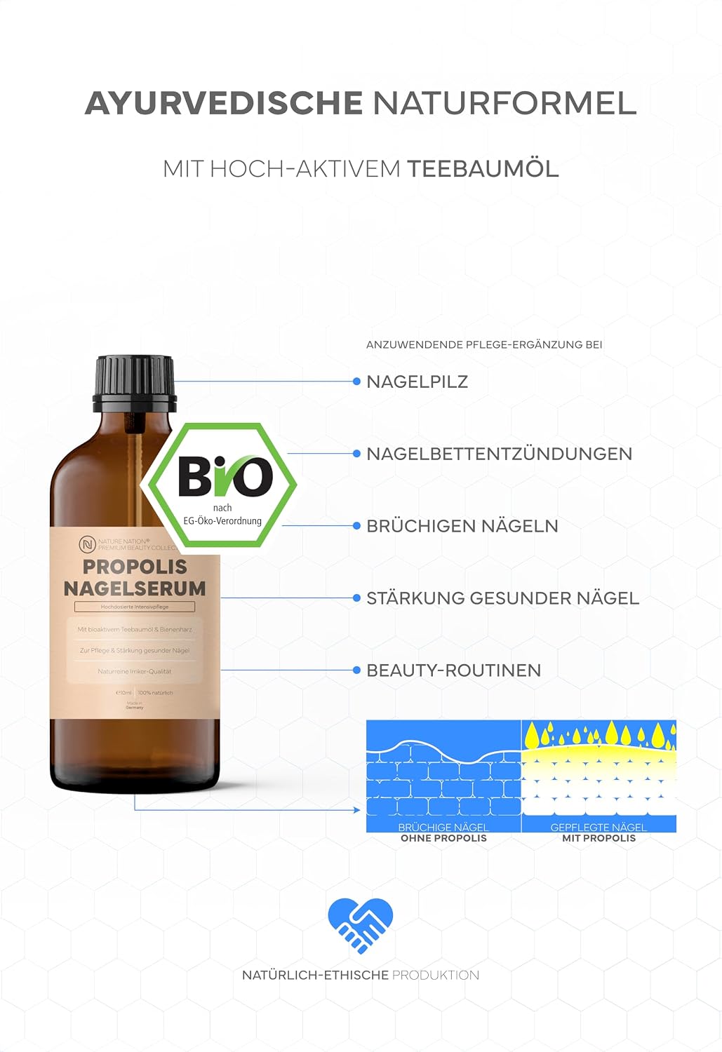 Thumbnail 5 de BIO Propolis Nagelserum: Akute Intensivpflege bei Nagelveränderungen