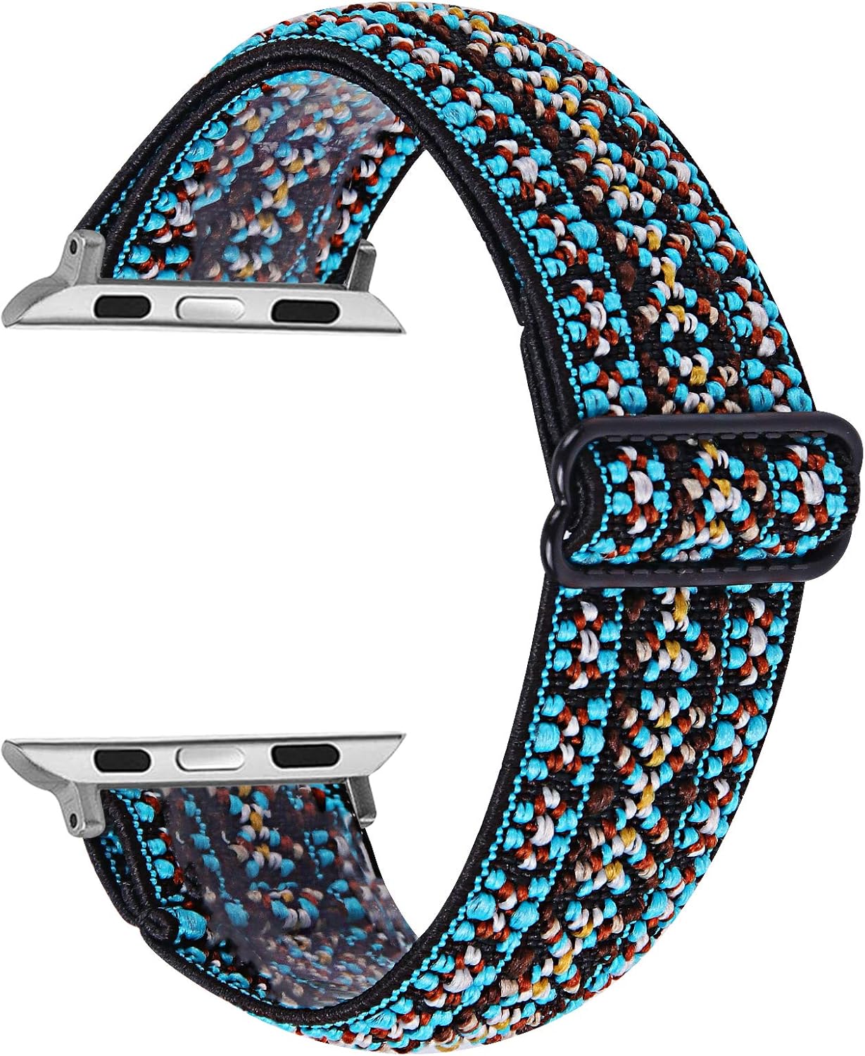 Thumbnail 1 de TRISTRAPS adjustable elastic nylon replacement strap for Apple Watch Ultra 49mm and Series SE/8/7/6/5/4/3 (various sizes)