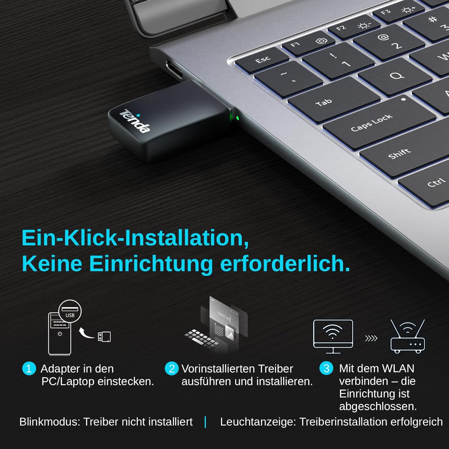 Thumbnail 5 de Tenda AX900 WLAN USB Adapter AX900