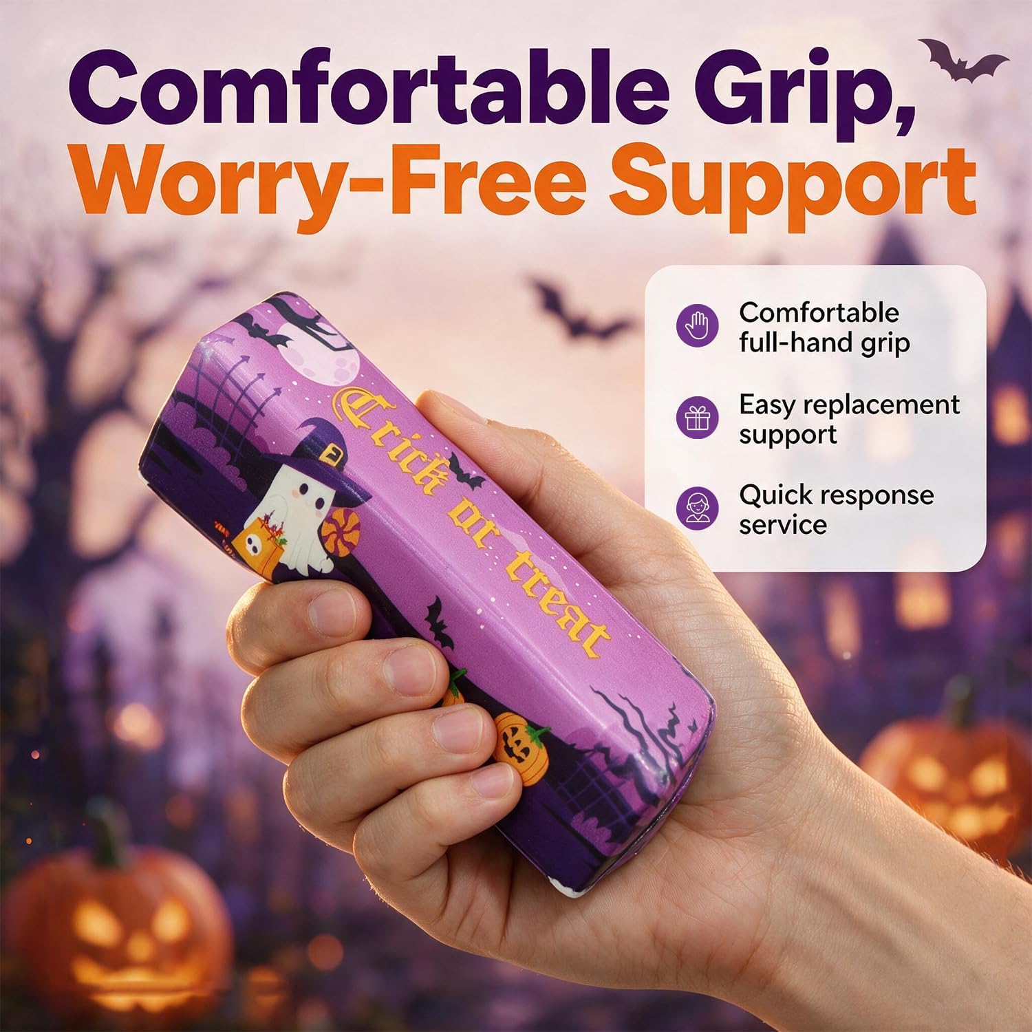 Detalle de SUNOWE 3-Piece Halloween Butter Squishy Set, Slow-Rebound Fidget Toy