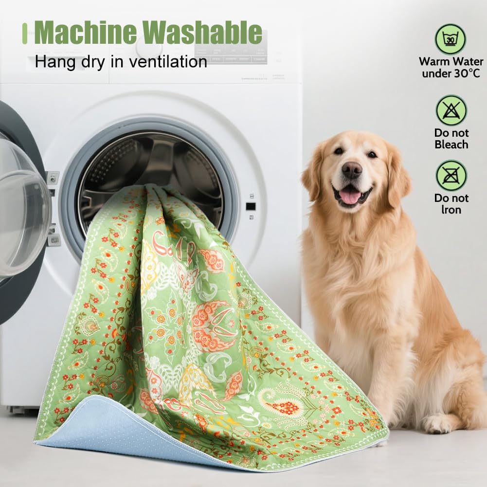 Thumbnail 6 de Deamoser Extra Large Washable Dog Pad 160x160cm – XL Reusable Whelping Mat and Floor Protector