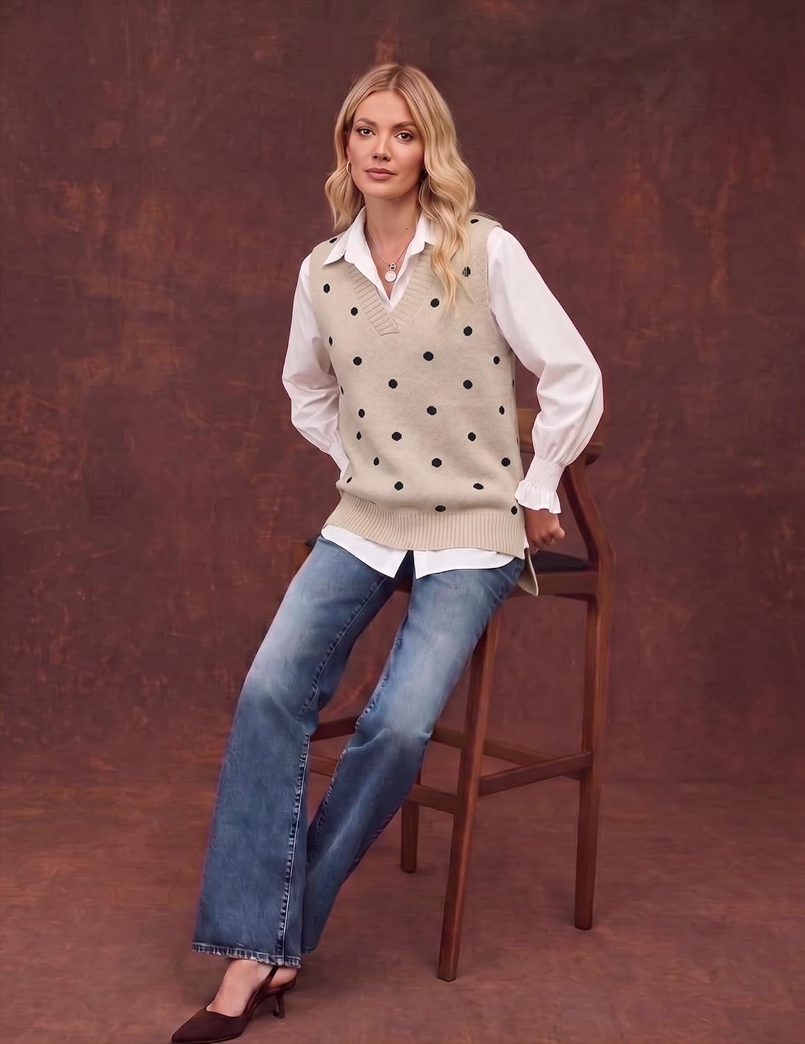 Detalle 2 de Zeagoo Sweater Vest