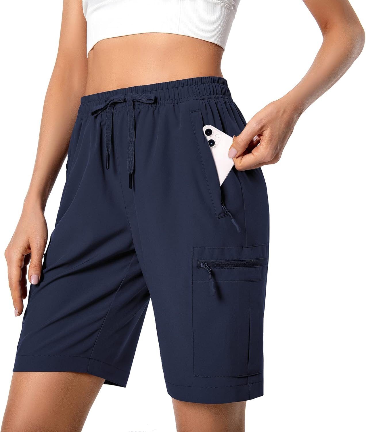Detalle de Hugut Lightweight Hiking Shorts, Quick Dry