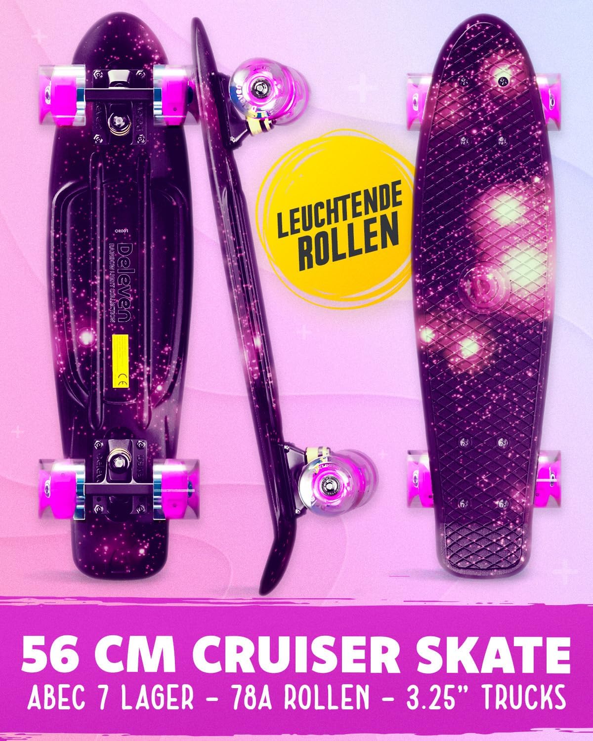 Detalle 2 de Deleven Skateboard 56 cm đč