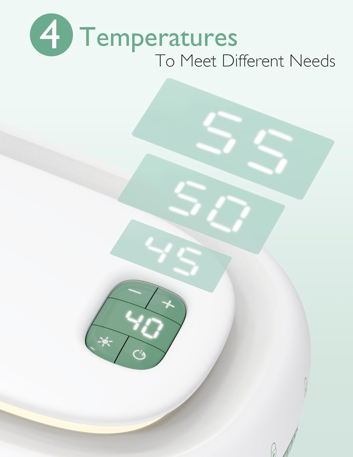 Thumbnail 4 de Momcozy Baby Wipe Warmer with Innovative Spring Design and Night Light