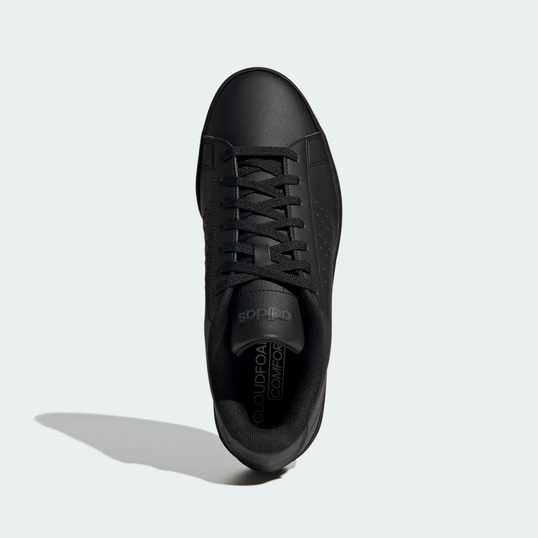 Detalle de adidas Advantage 2.0, zapatilla negra