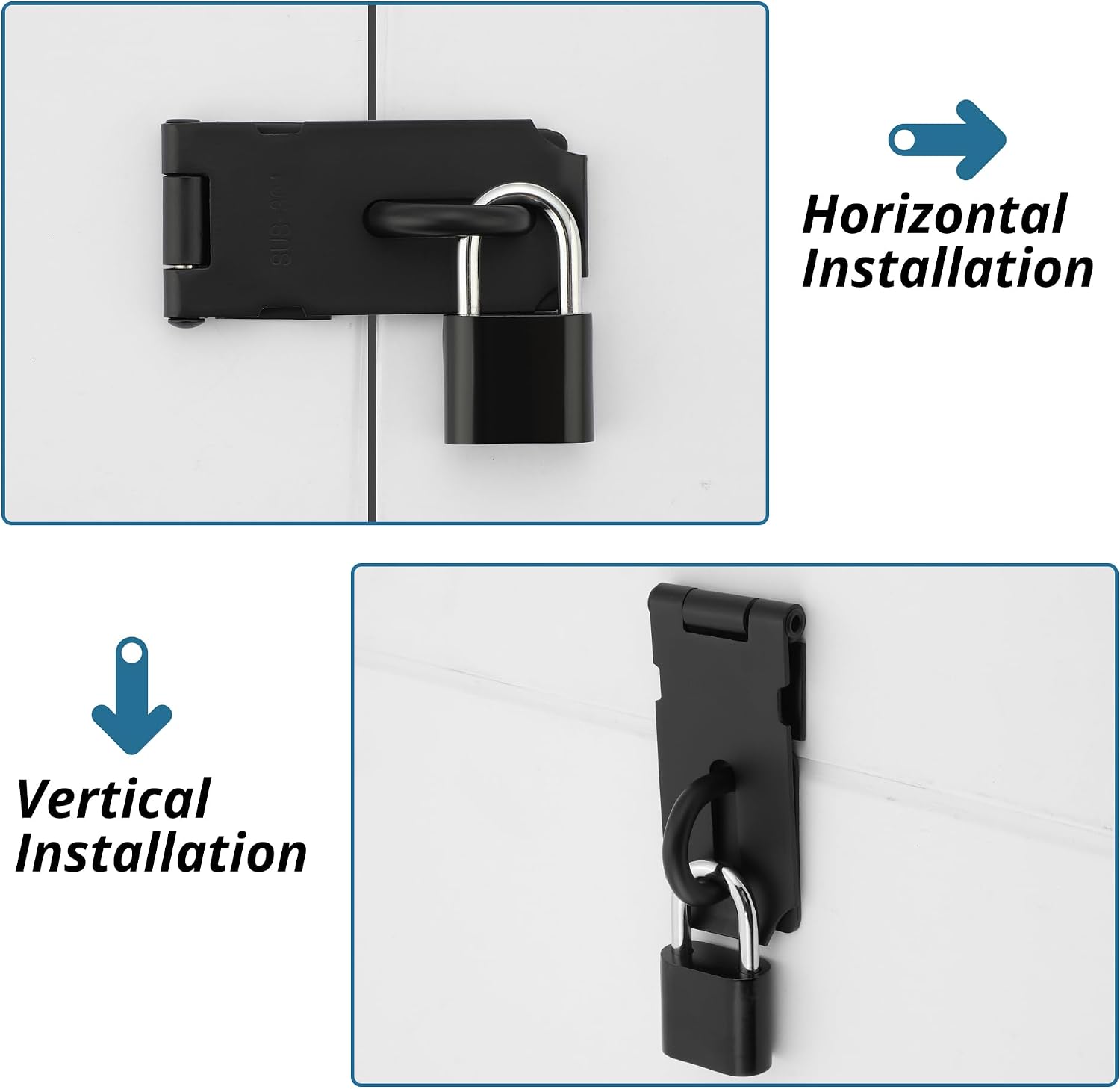 Thumbnail 3 de SAYAYO Door Hasp Latch, SUS304 Stainless Steel