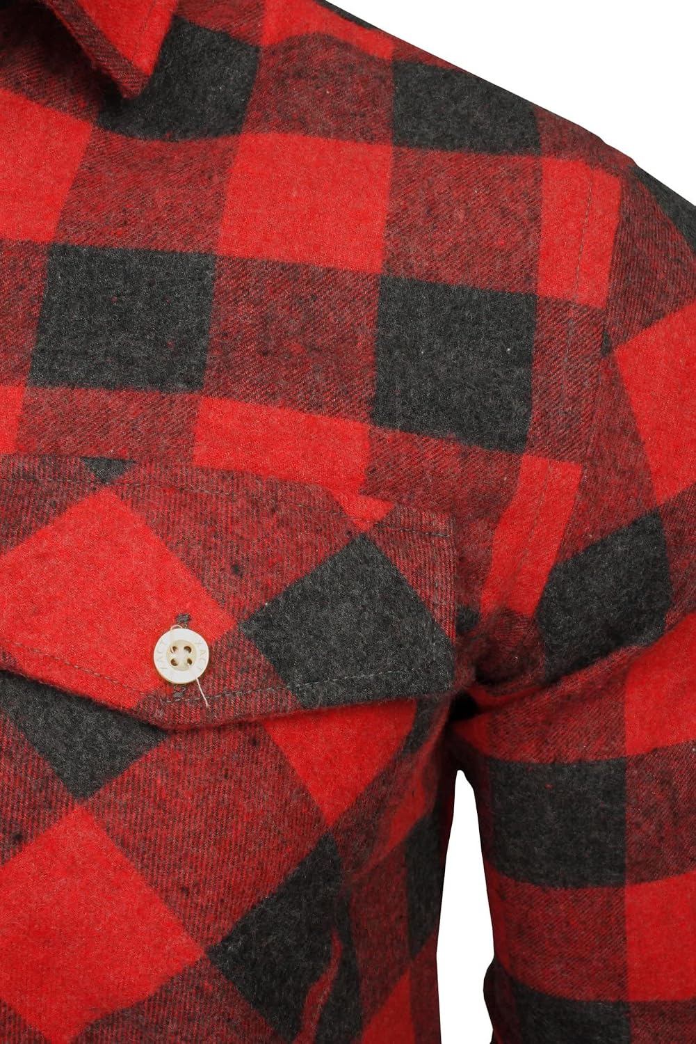 Thumbnail 1 de Xact Men's Soft Flannel Buffalo Check Shirt, Long Sleeves, Regular Fit