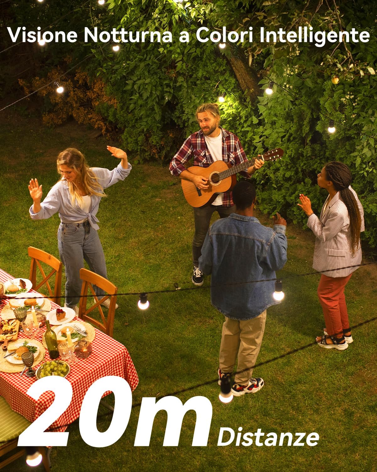 Thumbnail 5 de Imou 2K Telecamera da Esterno WiFi Solare 360° PTZ con batteria da 5000 mAh, PIR/Veicoli e visione notturna a colori