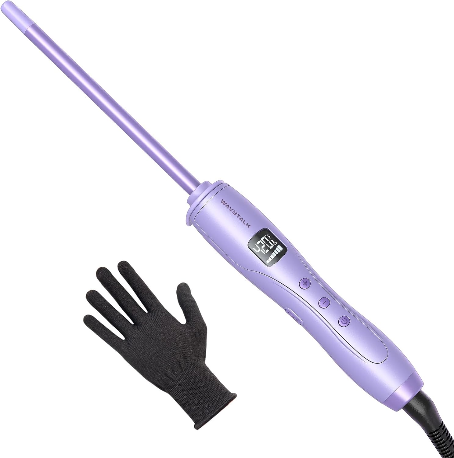 Thumbnail 6 de Wavytalk 3/8 Inch Small Curling Iron Wand with Ceramic Barrel (Rose Pink)