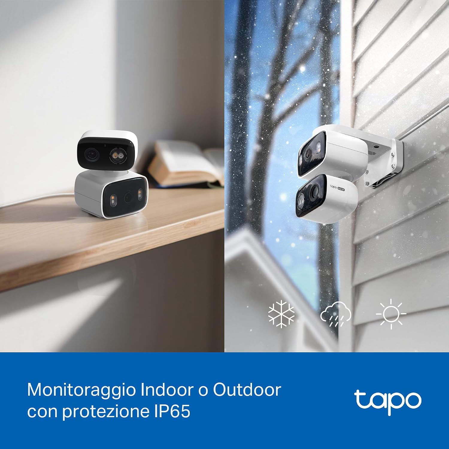 Thumbnail 5 de TP-Link Tapo C246D telecamera esterno 3MP doppio obiettivo
