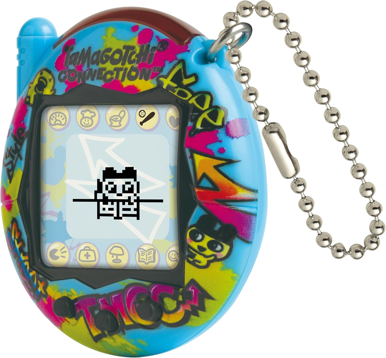 Detalle de Tamagotchi Connection True Friends (Blue Graffiti and Pink Graffiti) virtual pet set