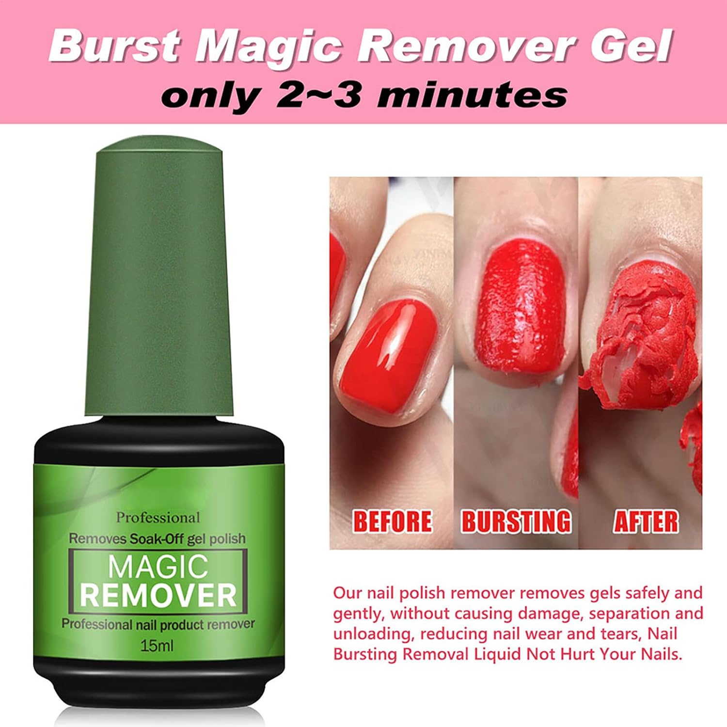 Thumbnail 2 de Dissolvant Gel 15 ml pour vernis