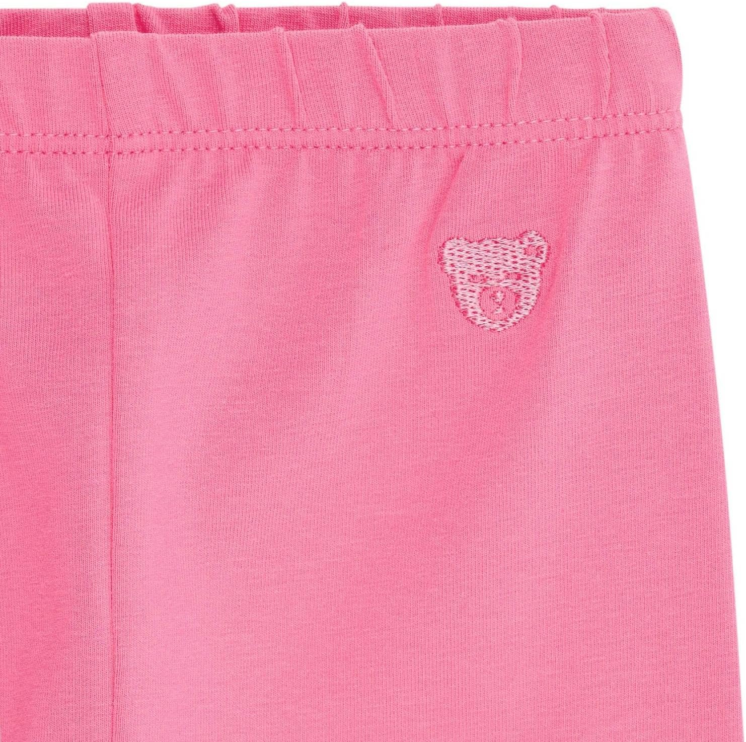 Detalle de Steiff Mädchen Leggings – weiche Sweat-Hose mit Teddybär-Stickerei