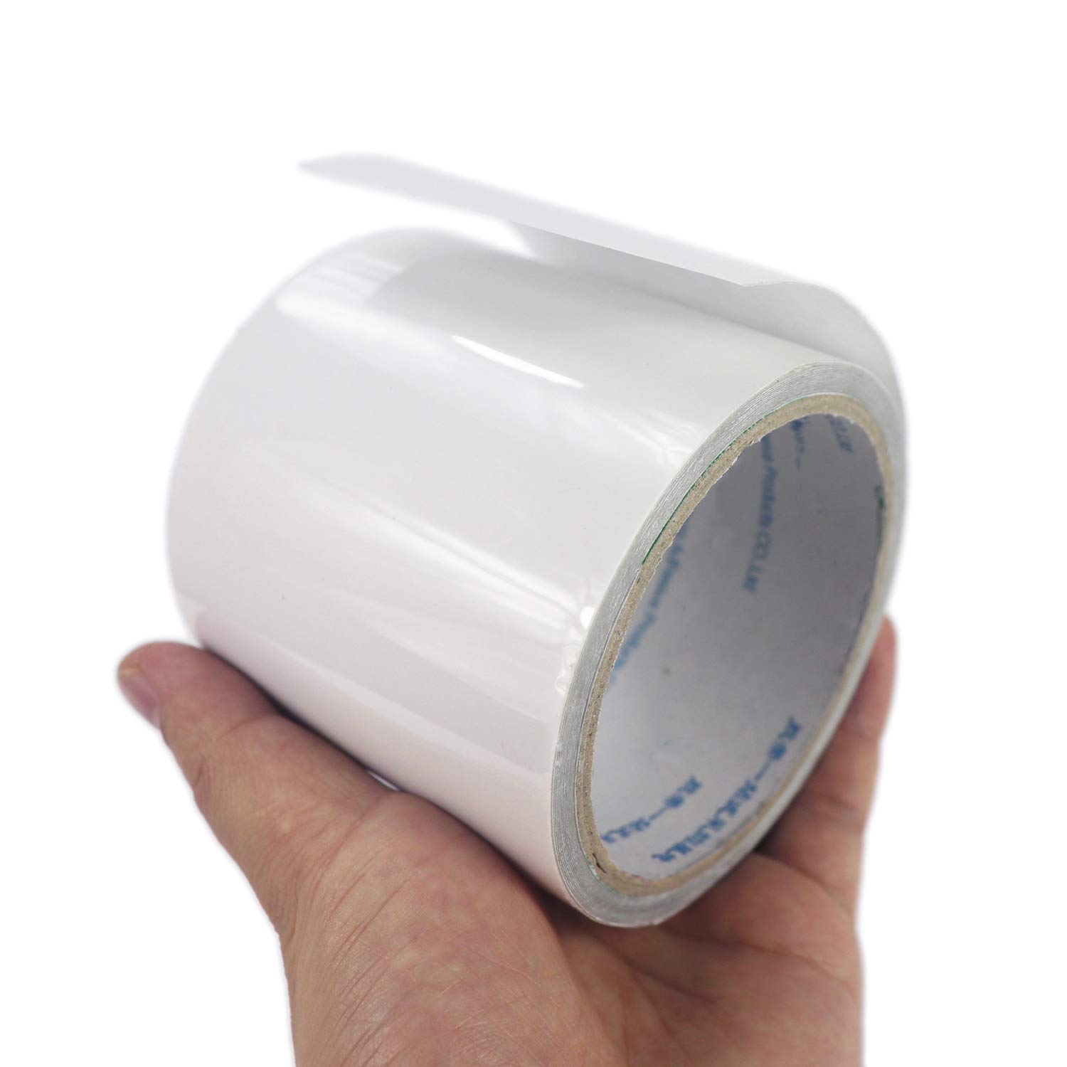 Detalle 2 de LANUCN Professional transparentes, wasserdichtes Zelt-Reparaturband für PVC-beschichtete Planen (5 m)