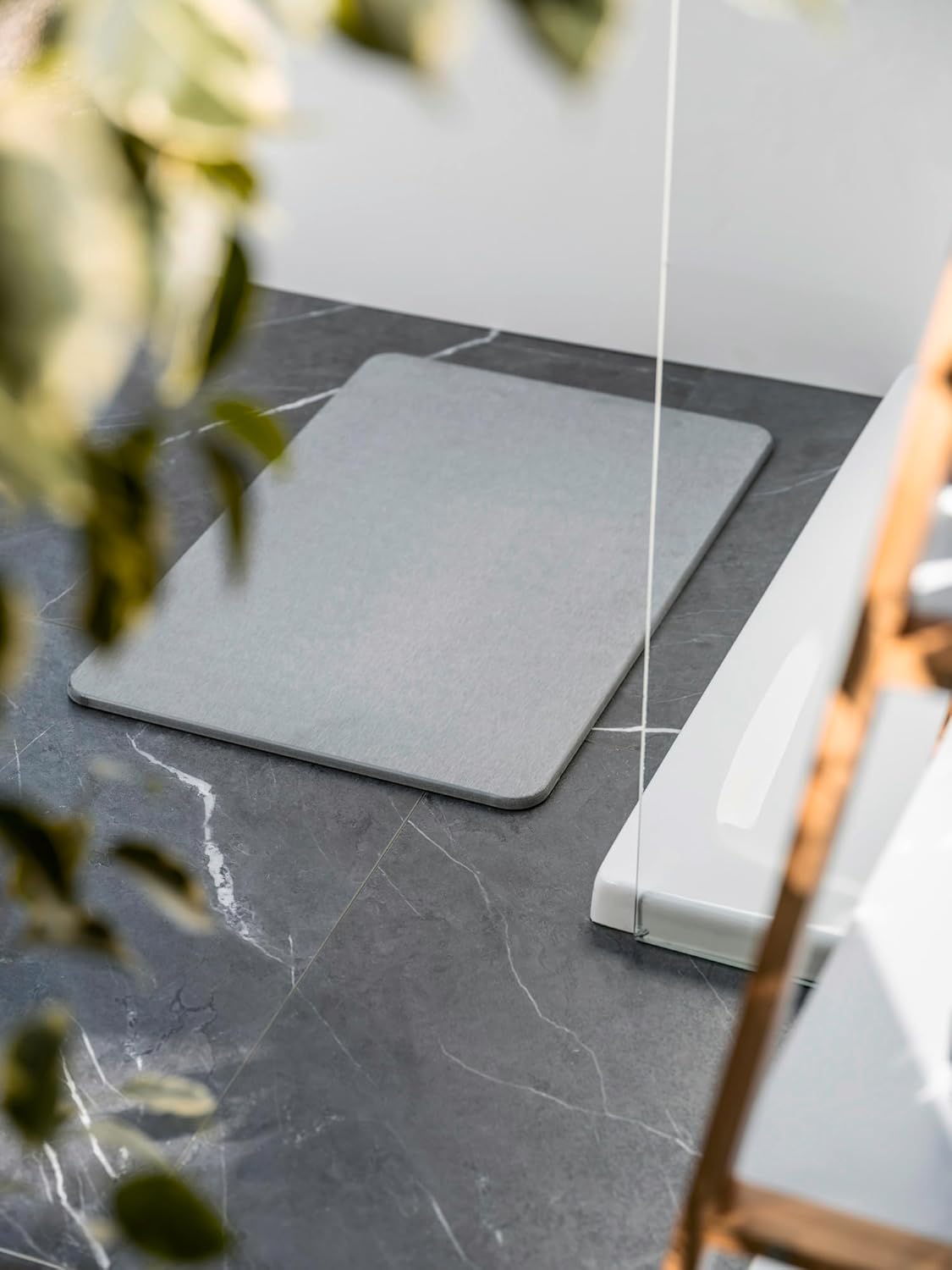 Thumbnail 5 de Wenko Simi Alfombra de baño de tierra de diatomeas 🛁