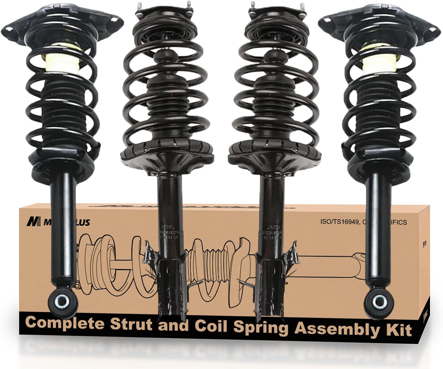 Detalle de MOSTPLUS Complete Strut Assembly Set for Nissan Sentra