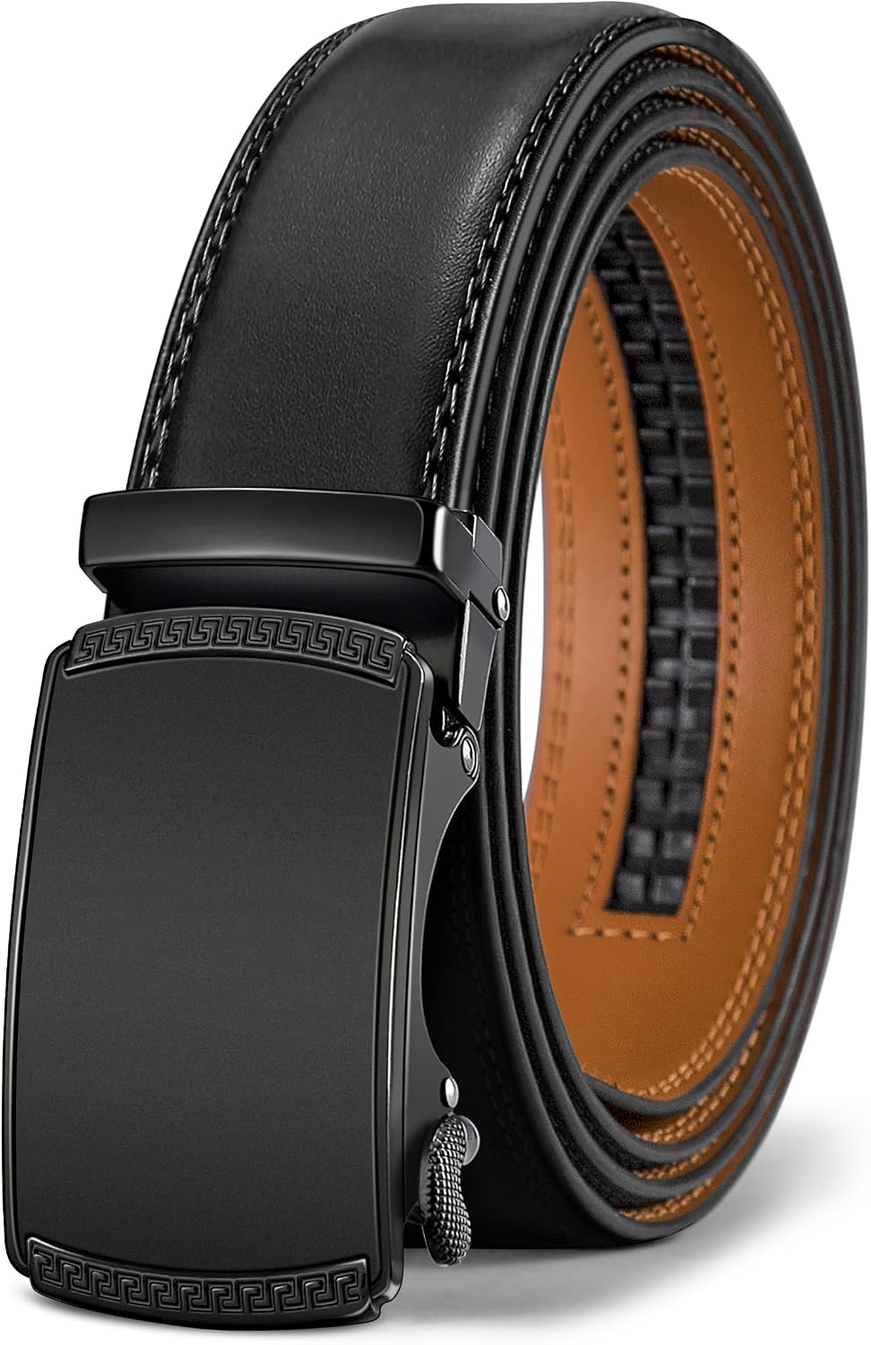 Detalle de BULLIANT Cintura Uomo 35mm in pelle reversibile
