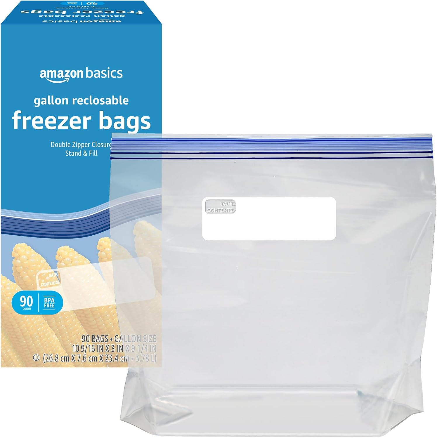 Detalle de Freezer gallon bags 90 count