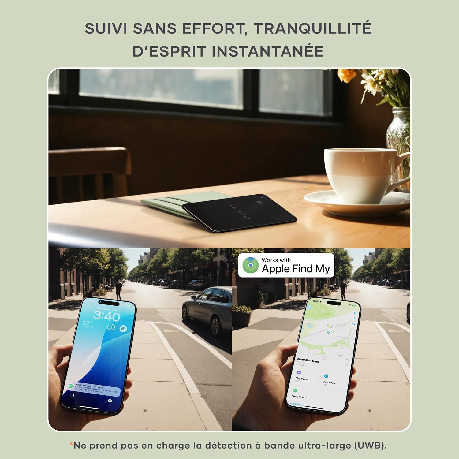 Thumbnail 2 de SATECHI FindAll Wallet Tracker 220 mAh