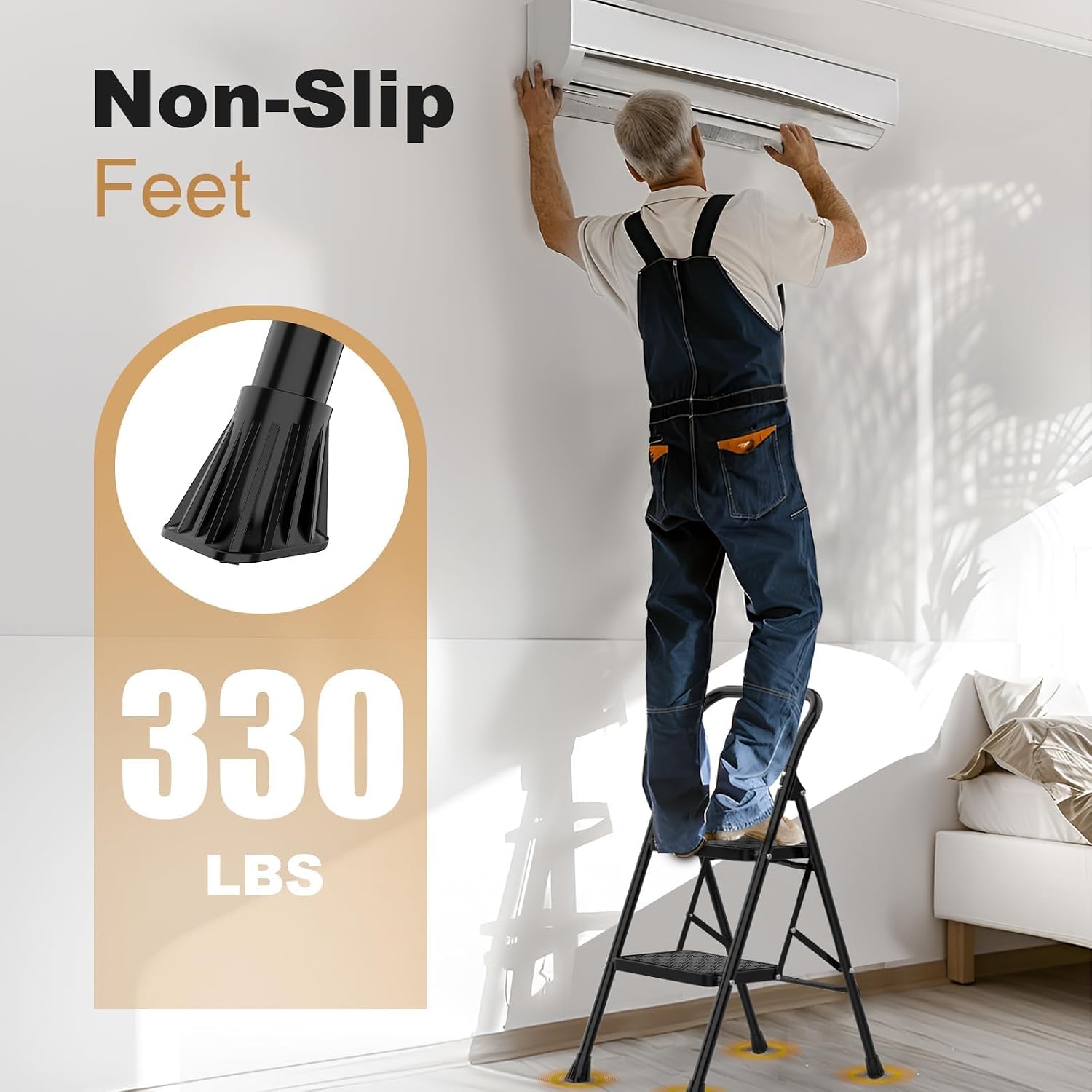 Detalle 2 de HBTower 2-Step Ladder