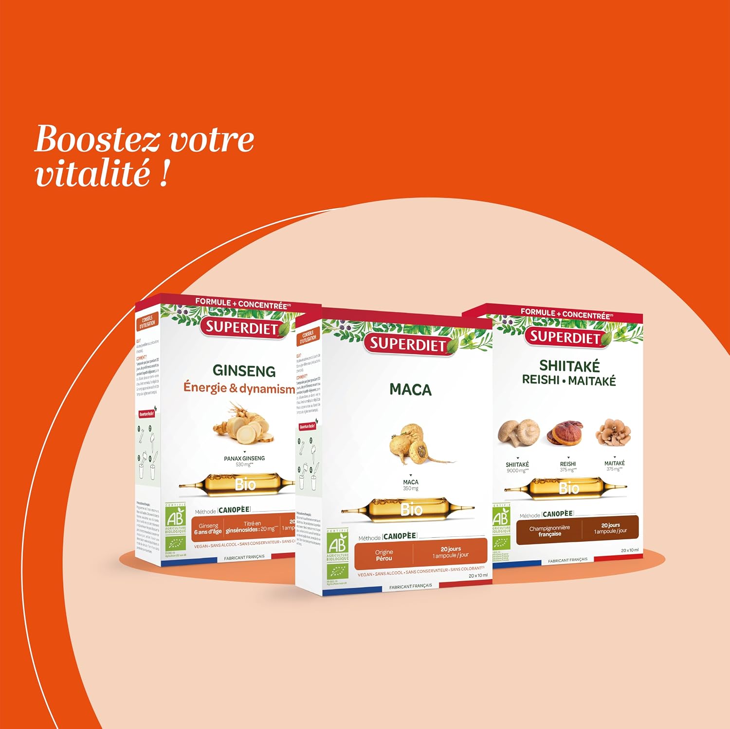 Thumbnail 6 de SUPERDIET Maca BIO 20 ampoules 10ml