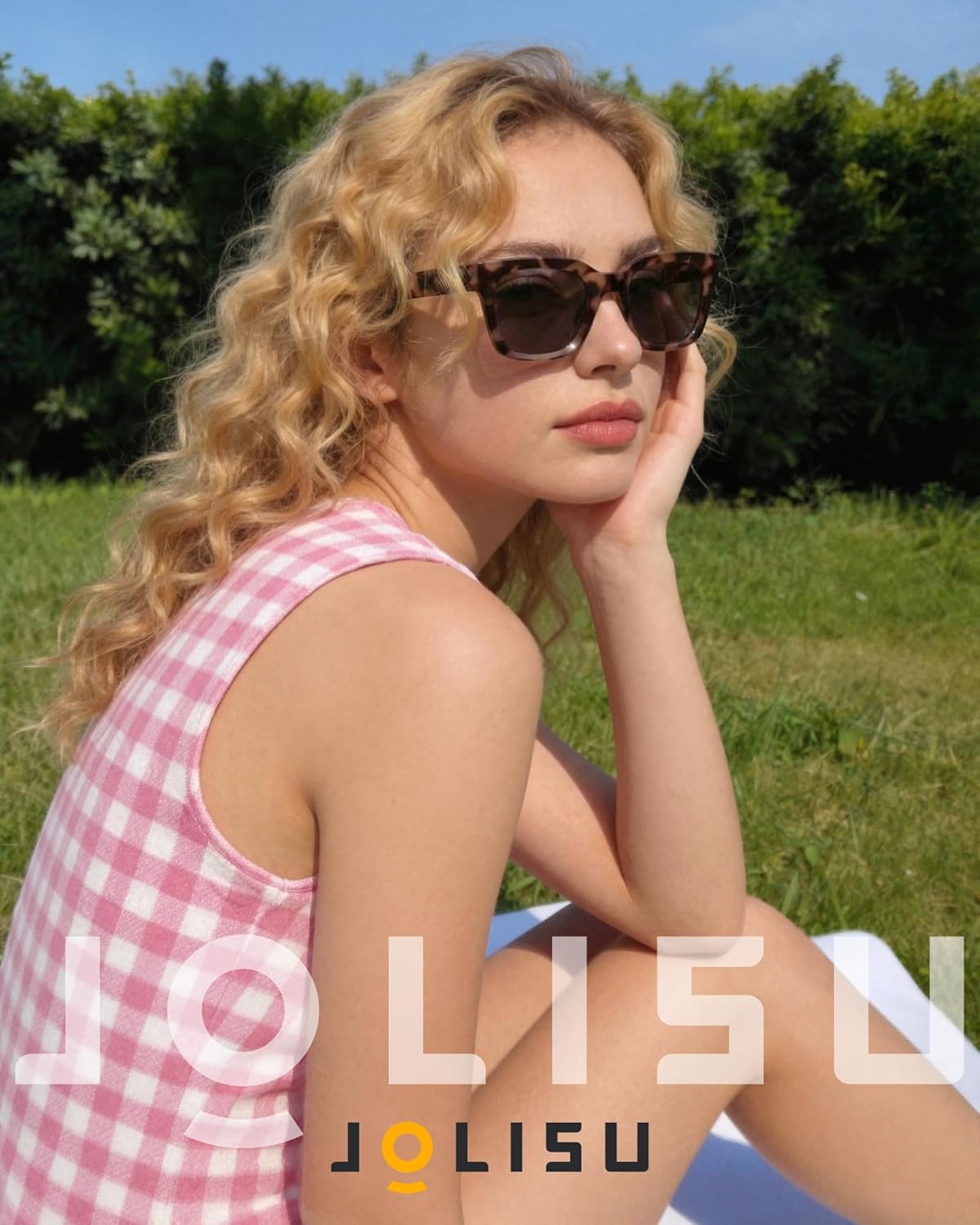 Detalle de JOLISU 3 Pack Full Lens Reading Sunglasses for Women – Oversized UV400 Shielded Readers