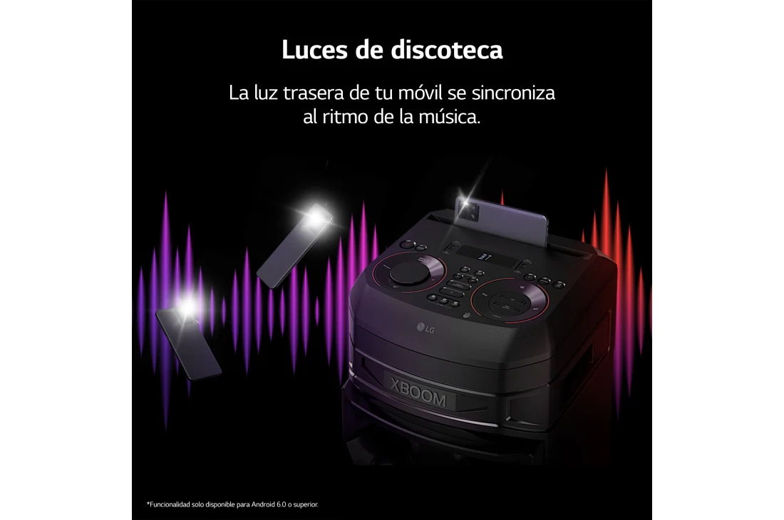 Thumbnail 5 de LG XBOOM RNC7 Altavoz de gran potencia con mesa DJ