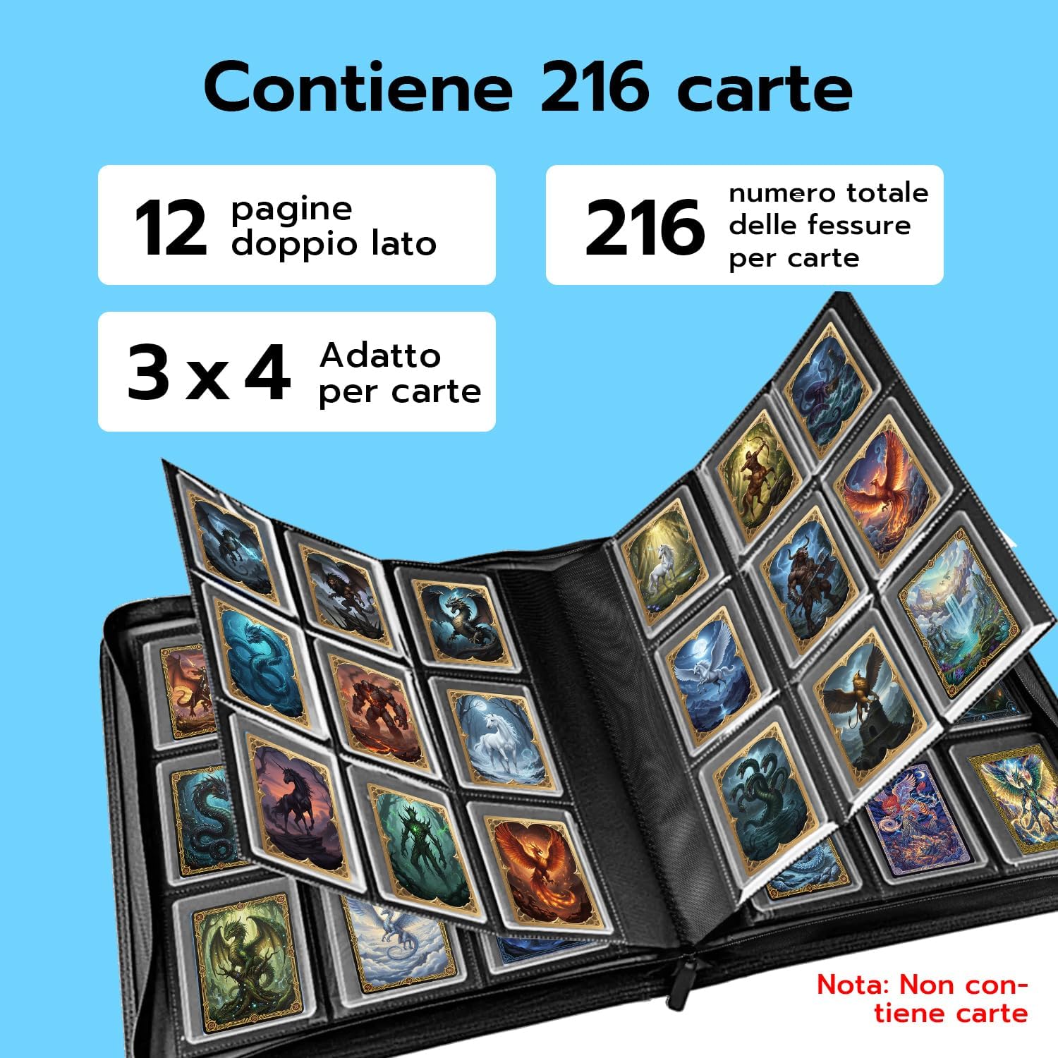 Thumbnail 1 de Wigearss Raccoglitore 216 carte 3"x4"