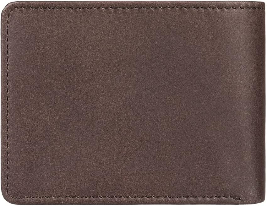 Detalle 2 de Quiksilver Mac cartera hombre marrón M 👛