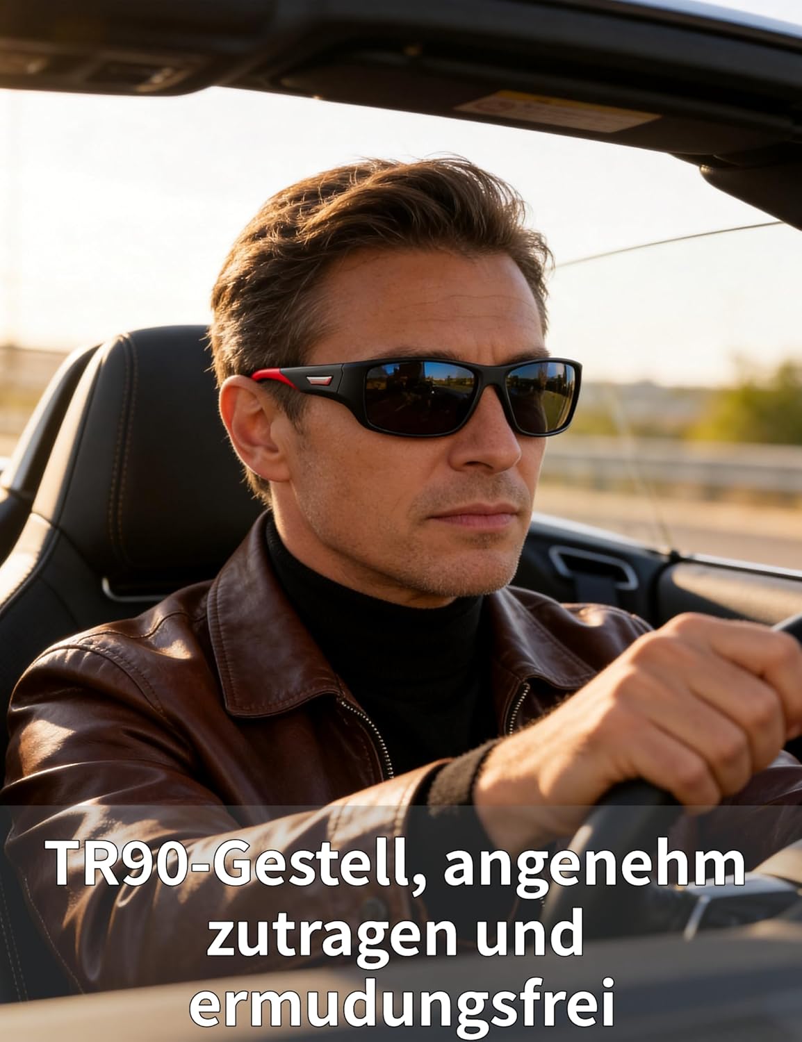 Thumbnail 1 de PUKCLAR Polarisierte Sonnenbrille Herren UV400