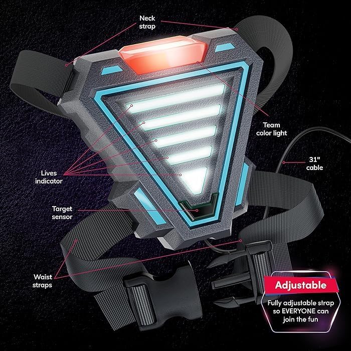 Detalle 2 de Squad Hero Rechargeable Laser Tag 150 ft