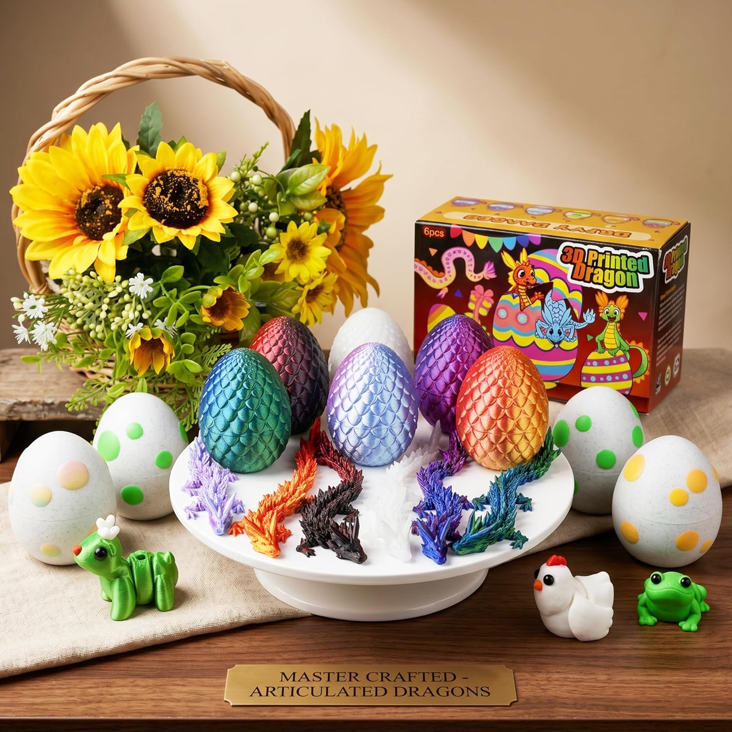 Thumbnail 3 de Impossmaker Dragon Eggs 12PCS 3D Printed Set