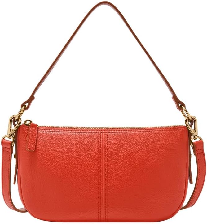 Thumbnail 5 de Fossil Jolie: Borsa a tracolla in pelle rossa da donna