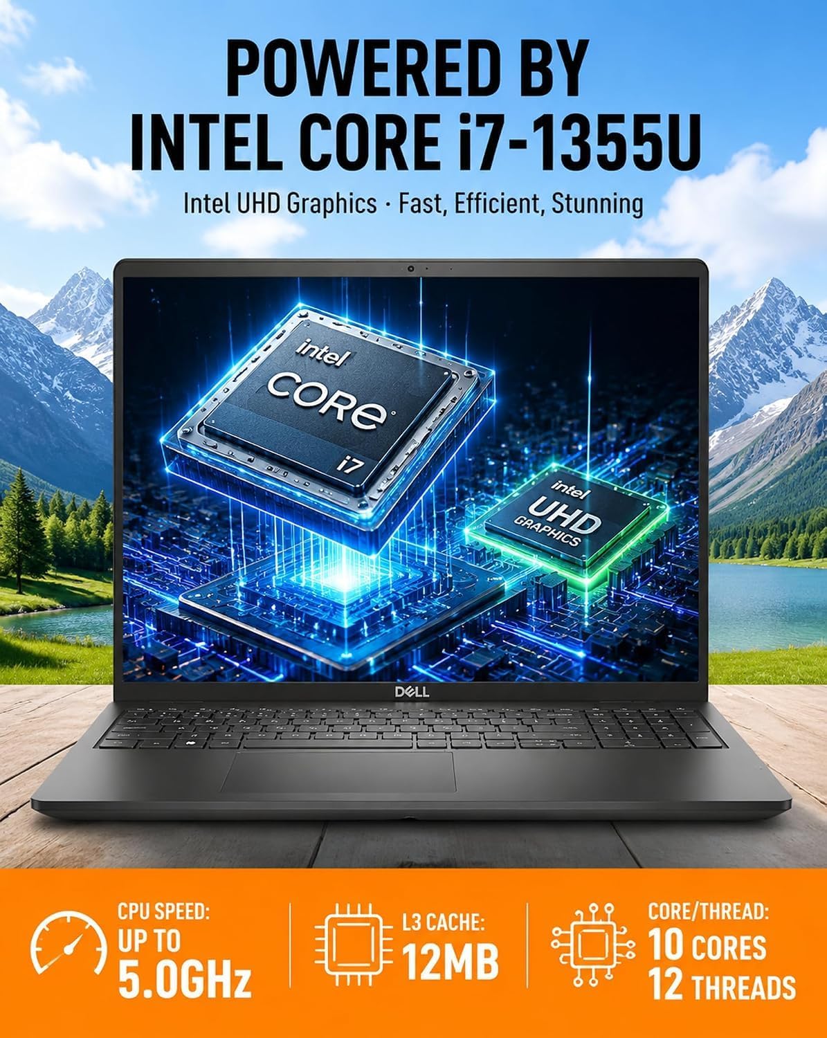 Detalle de Dell touchscreen laptop 15.6-inch