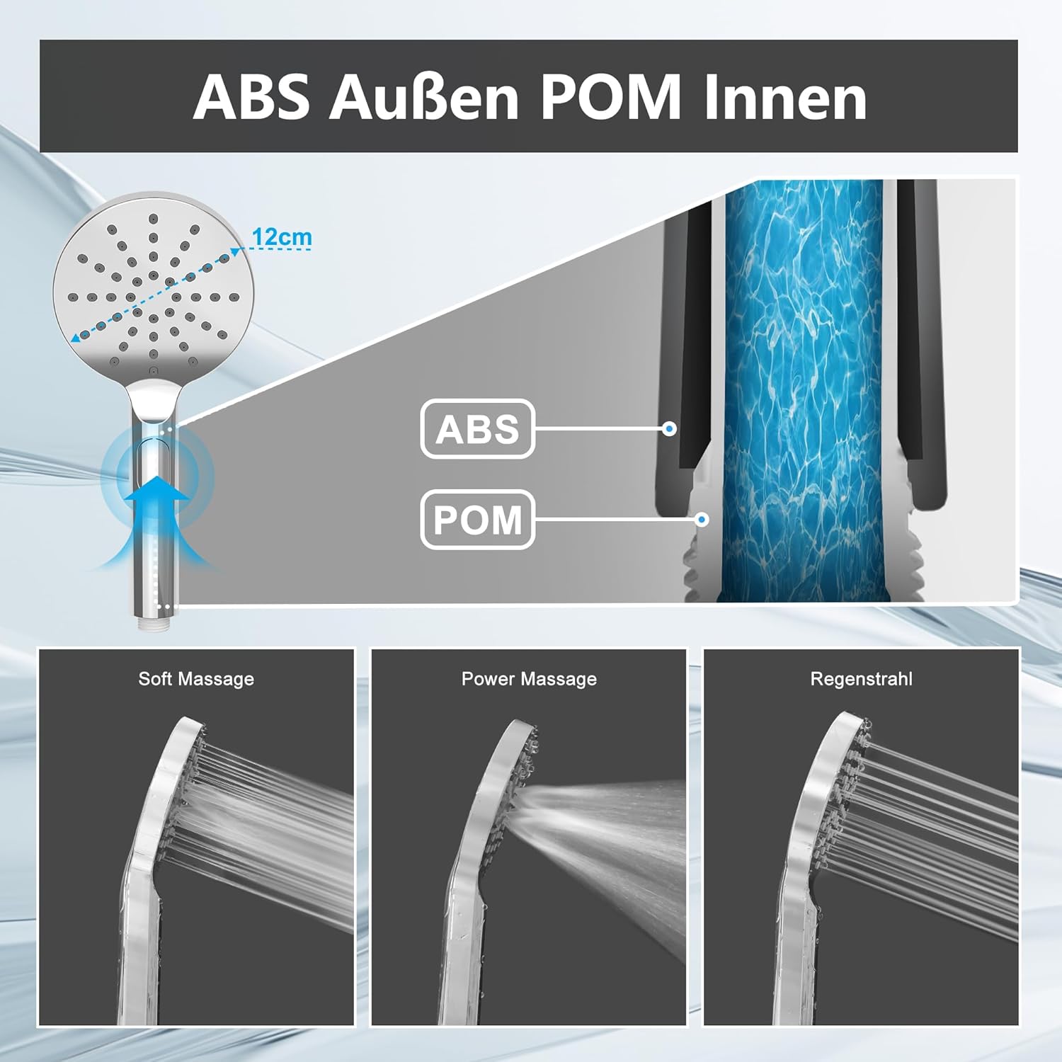Thumbnail 2 de Görbach Barra Ducha INOX 70 cm Cromada