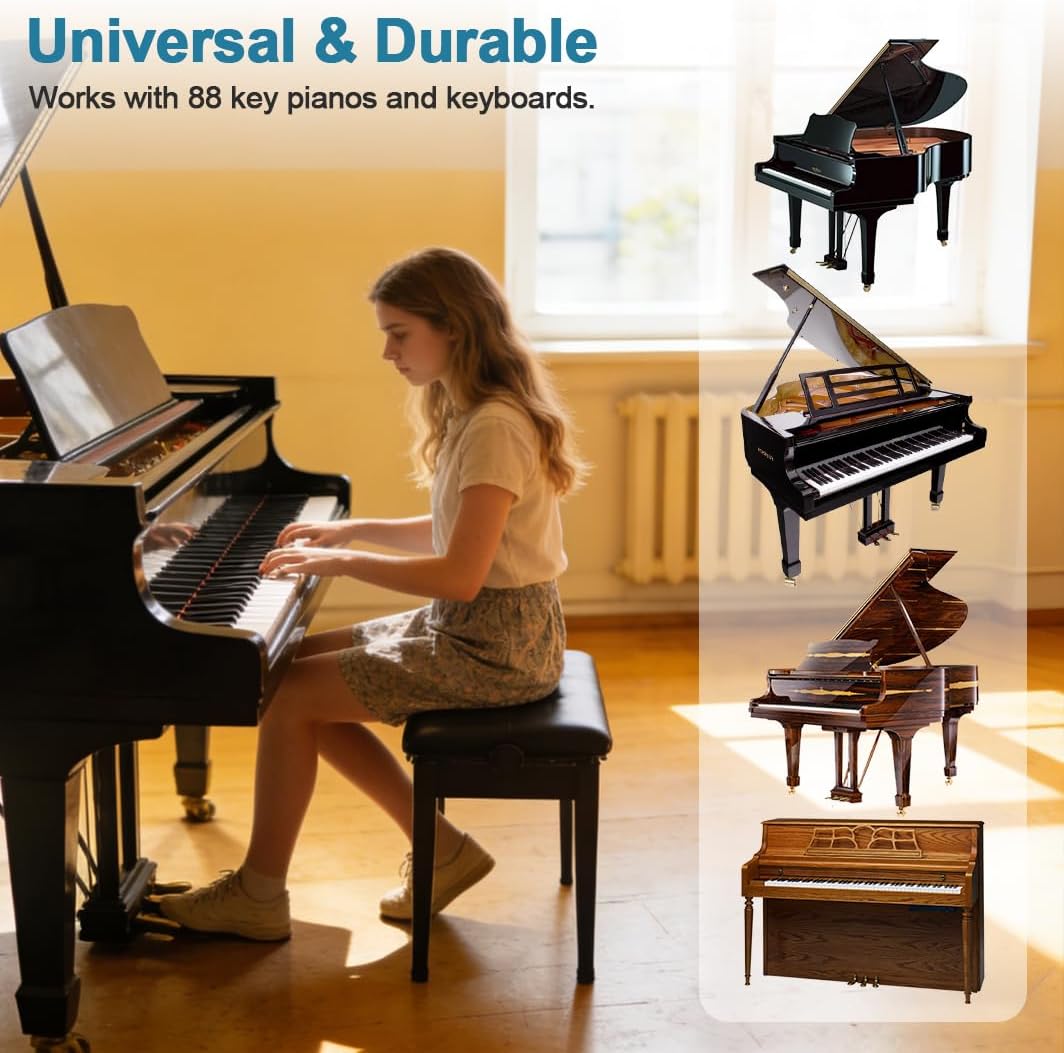 Detalle 1 de Enjoyard Piano Keyboard Stickers for 61/88 Keys