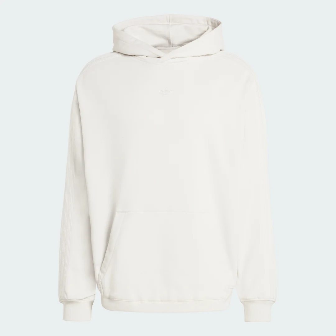 Thumbnail 3 de SUDADERA CON CAPUCHA PREMIUM ESSENTIALS de Adidas — diseño en blanco