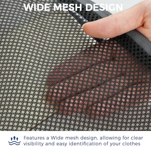 Detalle de BAGAIL Compression Packing Cubes 4/6/8 Set - Expandable, Half Mesh, Durable 320D Fabric